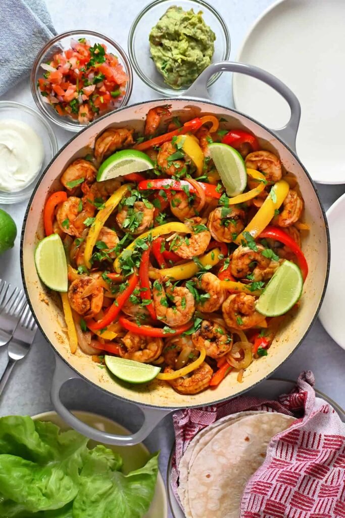 Shrimp Fajitas